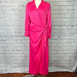 Zara Pink Midi Dress